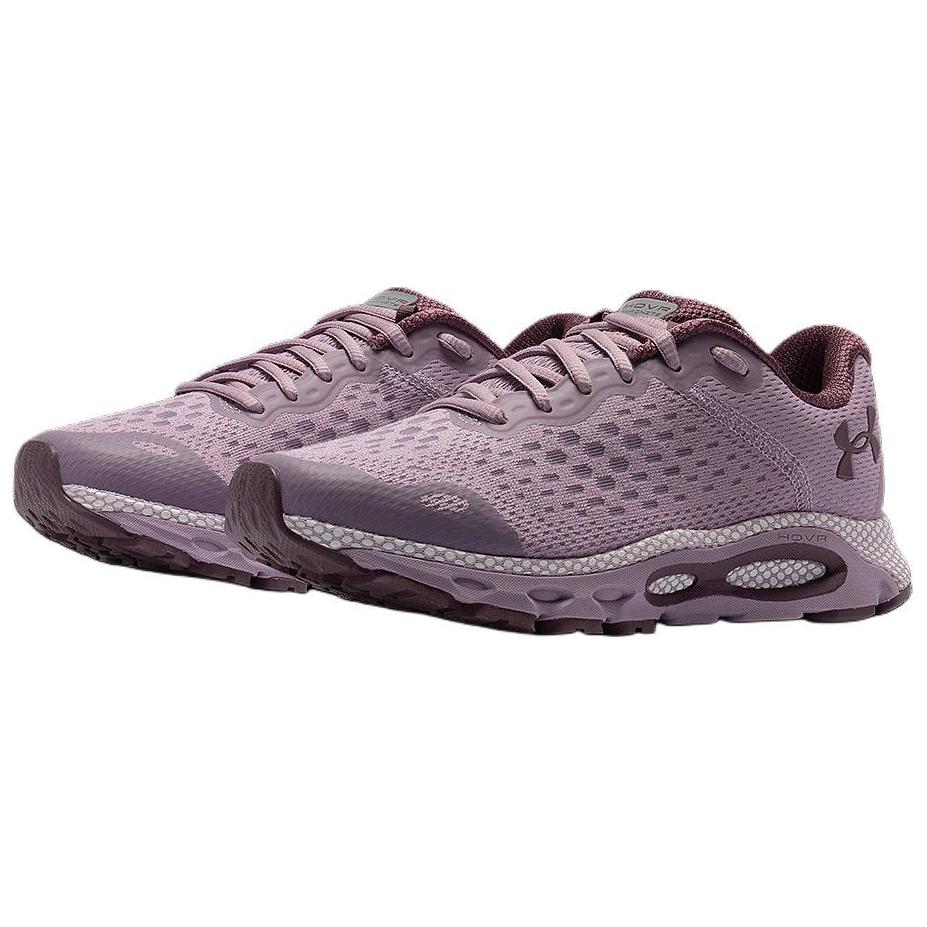 Under Armour Hovr Infinite 3 Mesh Comfortable Breathable Shock Absorption Low Top Lifestyle Shoes Women Sneaker Purple 3025217-601
