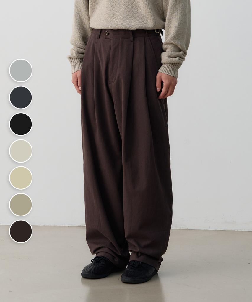 KNOUUN Wide Chino Pants - 7 Colors