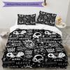 3pcs Game Controller Bedding Set Duvet Cover Closure Includes 1 Duvet Cover & 2 Pillowcases, Soft and Comfortable for All Seasons.