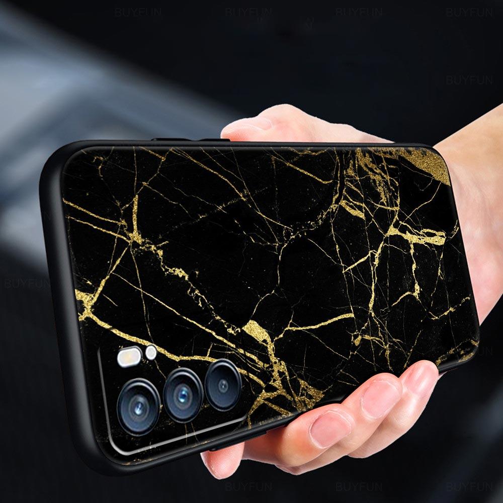 Vintage Marble Phone Case For Oppo Reno 13 12 11 10 7 F Find X5 X6 A98 A80 A79 A78 A57 A54 A31 A17 Pro 5G Soft TPU Cover Fundas