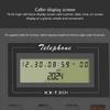 Corded Landline Phone Big Button Household Business Desktop Landline Telephone with LCD Display for Office Front Desk