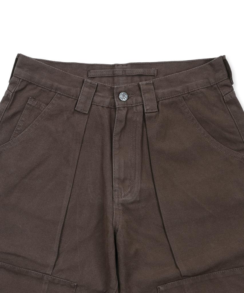 GLACK Gp156 Veiled Carpenter Pants (Brown)