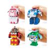 Robocar Poli Rescue Team 2-inch Transforming Robot Set of 4 (Amber, Polly, Helly, and Roy) - Official Robocar Poli Product. Perfect gift for ages 2, 3