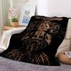 new model Viking Norse Rune Symbol Print Flannel Blanket Cozy Warm Throw Sofa Bedroom Present Indoor Home Seasonal Bedding Decor