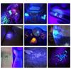 40W 4-core 365nm UV Flashlight Black Mirror 2-Mode Purple Light Ultra Viole Torch Pet Urine Stains Bed Bug Scorpions Detector