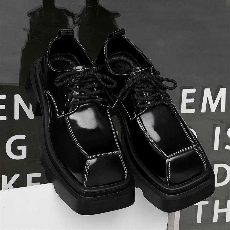 Fashion Men's Loafers Luxury Brand Leather Dress Shoes Breathable Slip-On Solid Formal Casual Shoes Handmade Designer Men Shoes Mocassin