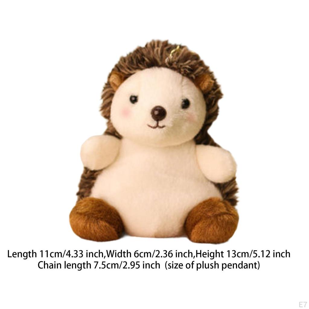 2 Pieces Plush Stuffed Animal Keychain Purse Pendant Cute Backpack Decoration Easter Car