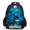 Lego Ninjago Staffel 5 Cartoon-Print Schwarzer Rucksack