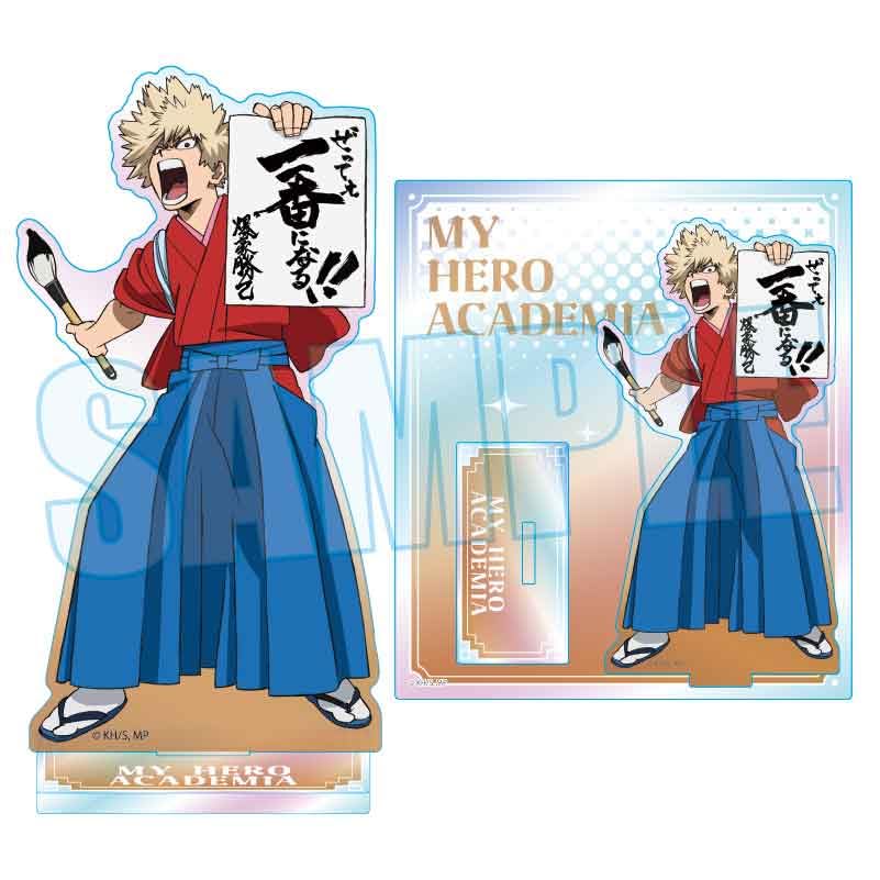 Bellhouse My Hero Academia Aurora Acrylic Stand Katsuki Bakugo W110 x H125mm Acrylic - (Calligraphy Ver.) Approx.