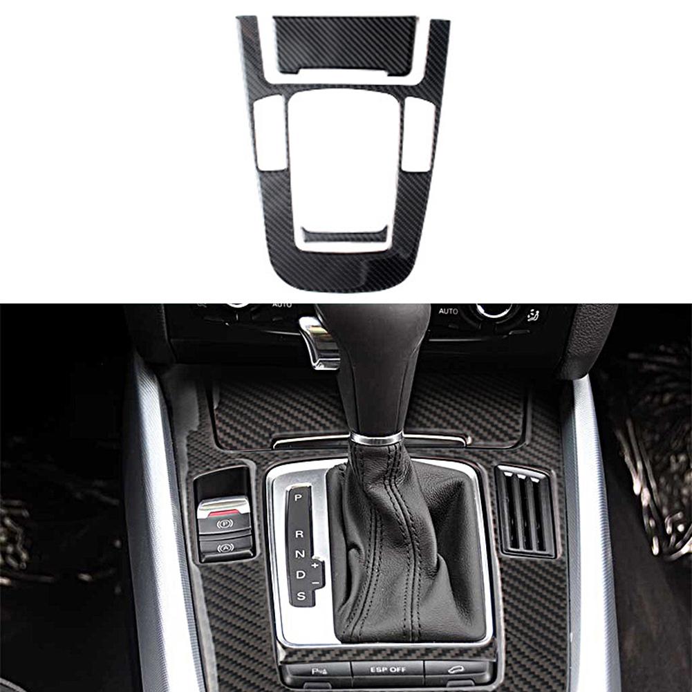 

Для A4L A5 2009 2010 2011 2012 2013 2014 2015 2016/ Q5 2010 - 2018 Отделка крышки панели переключения передач центральной консоли из углеродного волокна