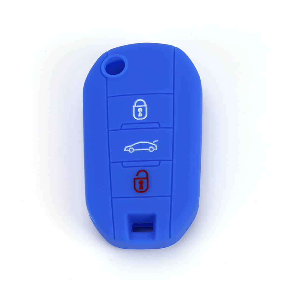 Flip Car Key Cover Case for Peugeot 508 301 2008 3008 408 4008 308 Car Key Case Protector Holder for Citroen C4 CACTUS C5 C3 C4L