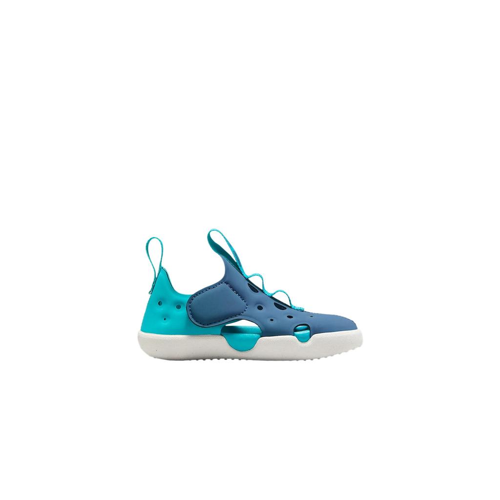 Nike Sunray Protect 4 Fashionable Comfortable Casual Versatile Low-Top Kids Sandals Baby Sandals Blue HF6278-401