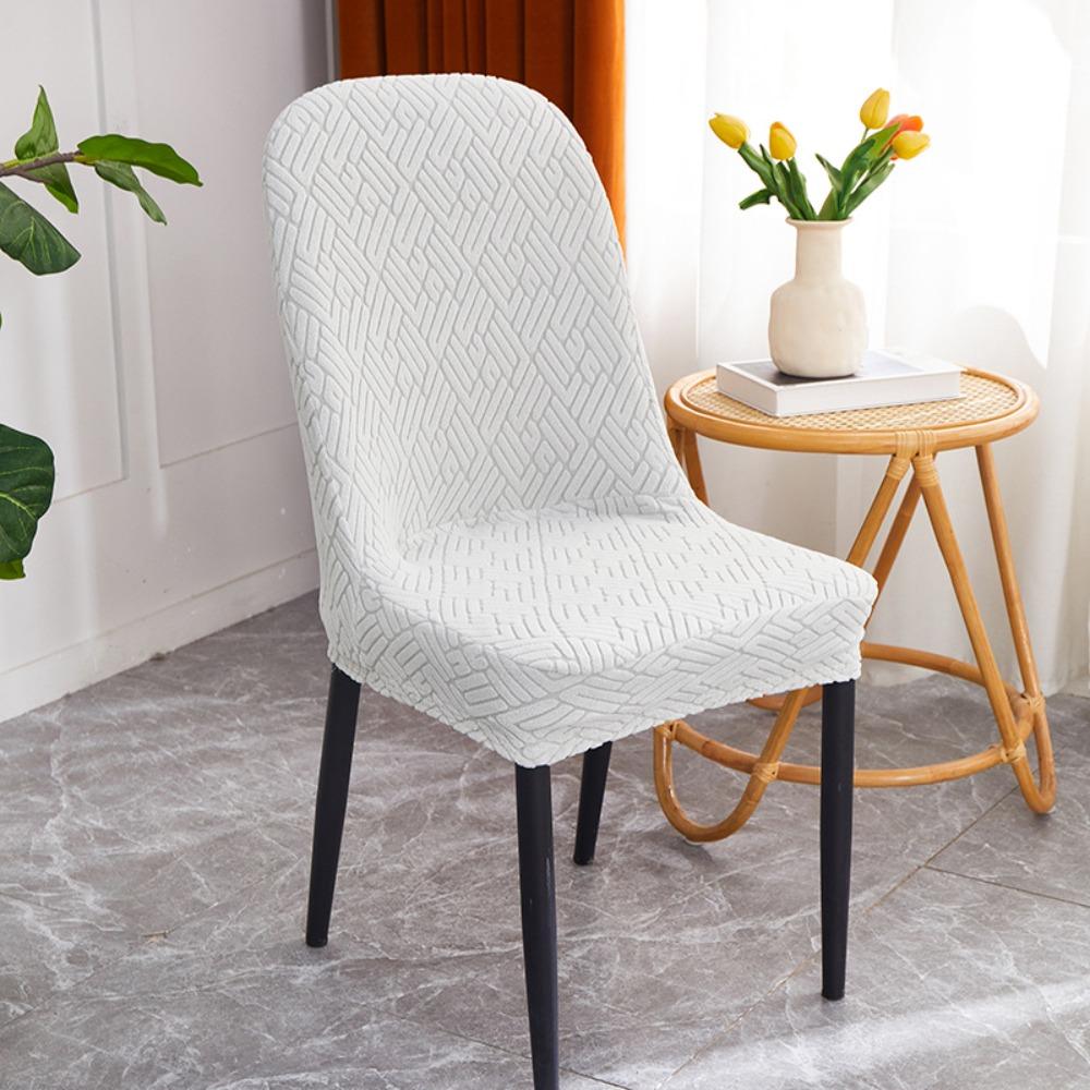 Universal Luxury Dining Chair Covers Stretchable Seat Covers for Home Kitchen Chairs with Backrest Protector