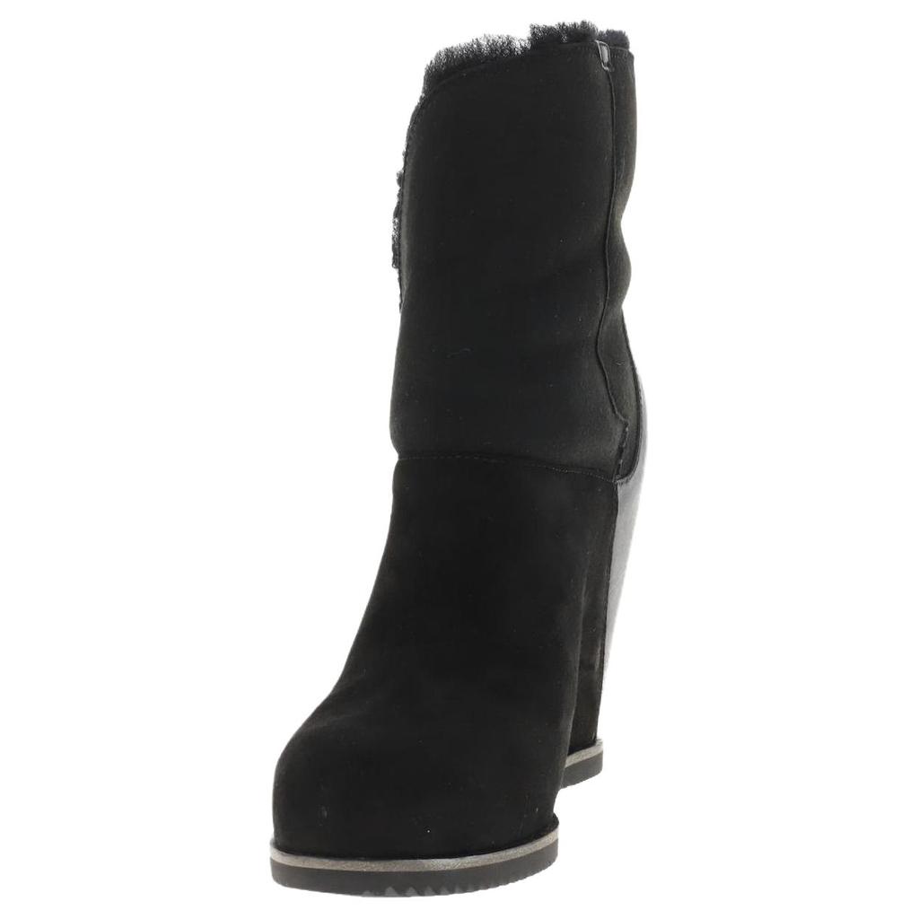 UGG Australia Suede Versatile Vintage Short Boots Women Boots Black 1105576-BLK