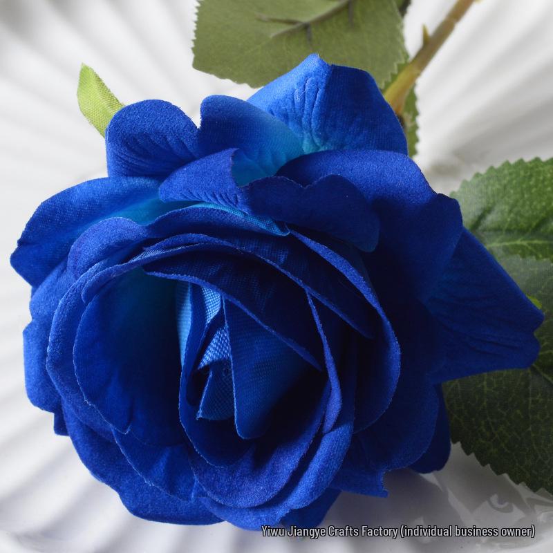 Large Flannel Rose Silk Bouquet for Wedding and Valentine's Day Home Decor