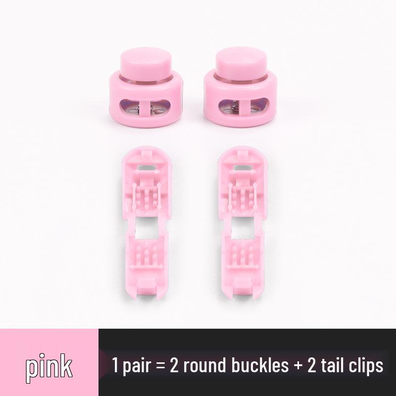 No-Tie Elastic Shoelace Buckle for Adults & Kids - Sport & Mountaineering Pair