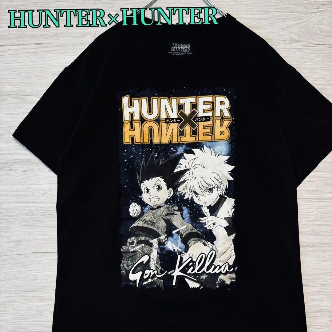 Hunter x Hunter Gon Freecss Killua Graphic Anime T-Shirt XL Black XL