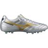 Mizuno Chuteiras de Futebol Morelia 2 Pro Ag Unissex Prateado P1GA251404