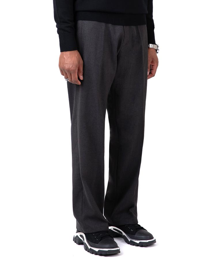 Seuteulaikeu Wool Trousers (Dark Gray)