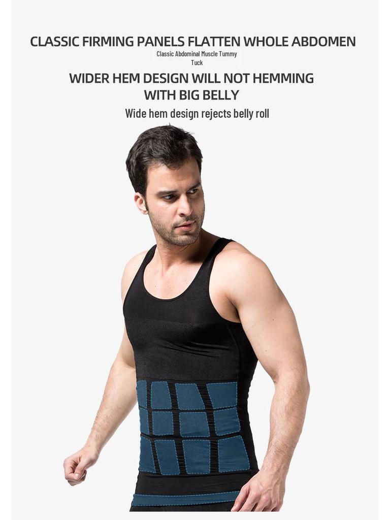 Cross-Border Body Shaping Waist Trainer: High Elastic, Breathable, Sweat-Wicking Vest for Strong Abdominal Control and Sportswear