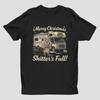 Funny Christmas RV Shirt Merry Christmas Shitter’s Full Holiday Movie Tee Unisex