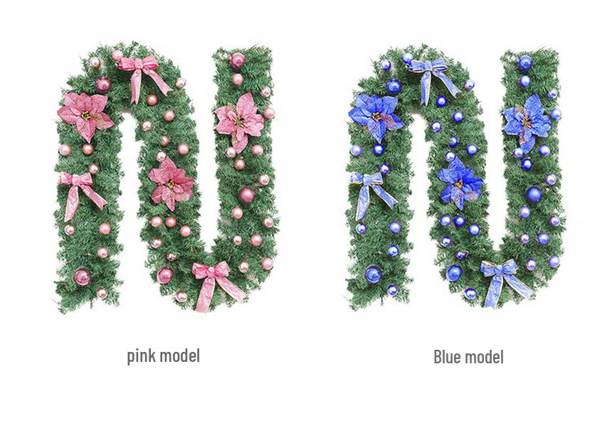 2.7m Dense Simulated Christmas Vine for Window Decoration