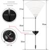 Solar-Powered Starry Dandelion String Lights for Outdoor Garden Decoration