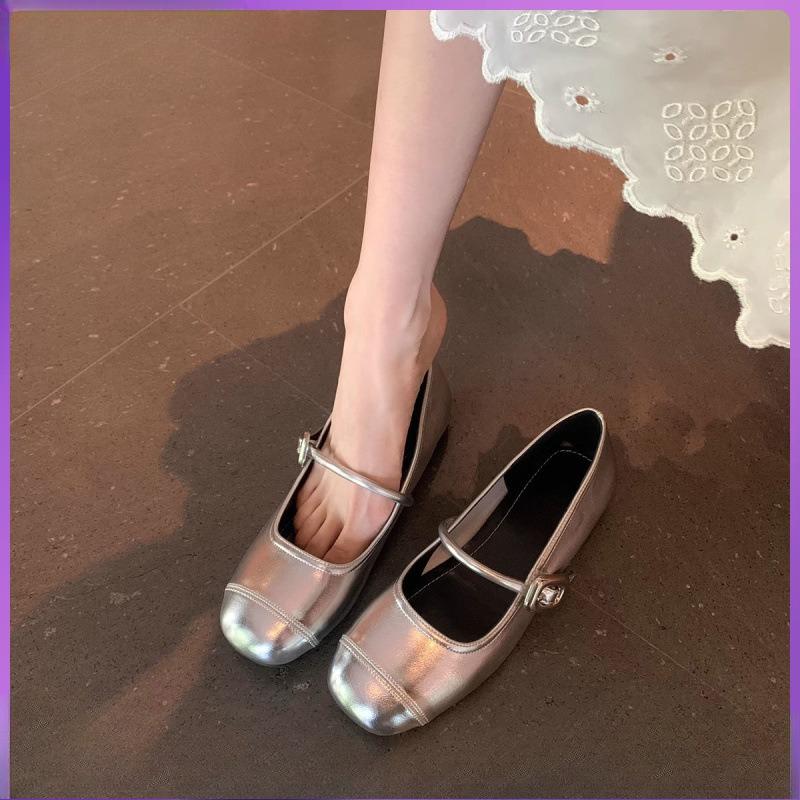 

One-piece Shoes with A Shallow Opening and Flat Soft Soles 43 жовтий