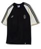 Ghost Republic Line Raglan Oversized Track Short Sleeve T-Shirt Gt-366_Black(Cream)