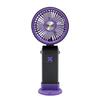 Portable USB Rechargeable Handheld Desk Fan & Phone Holder