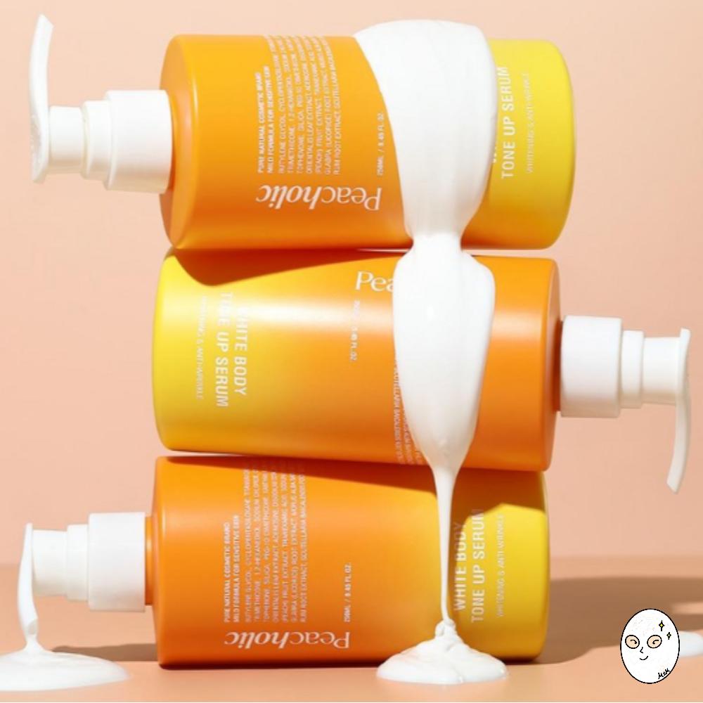 Peachholic Rozjaśniający Balsam do Ciała i Serum Tonujące (250 ml)