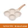 4-Loch Antihaft Eier- & Burger-Bratpfanne