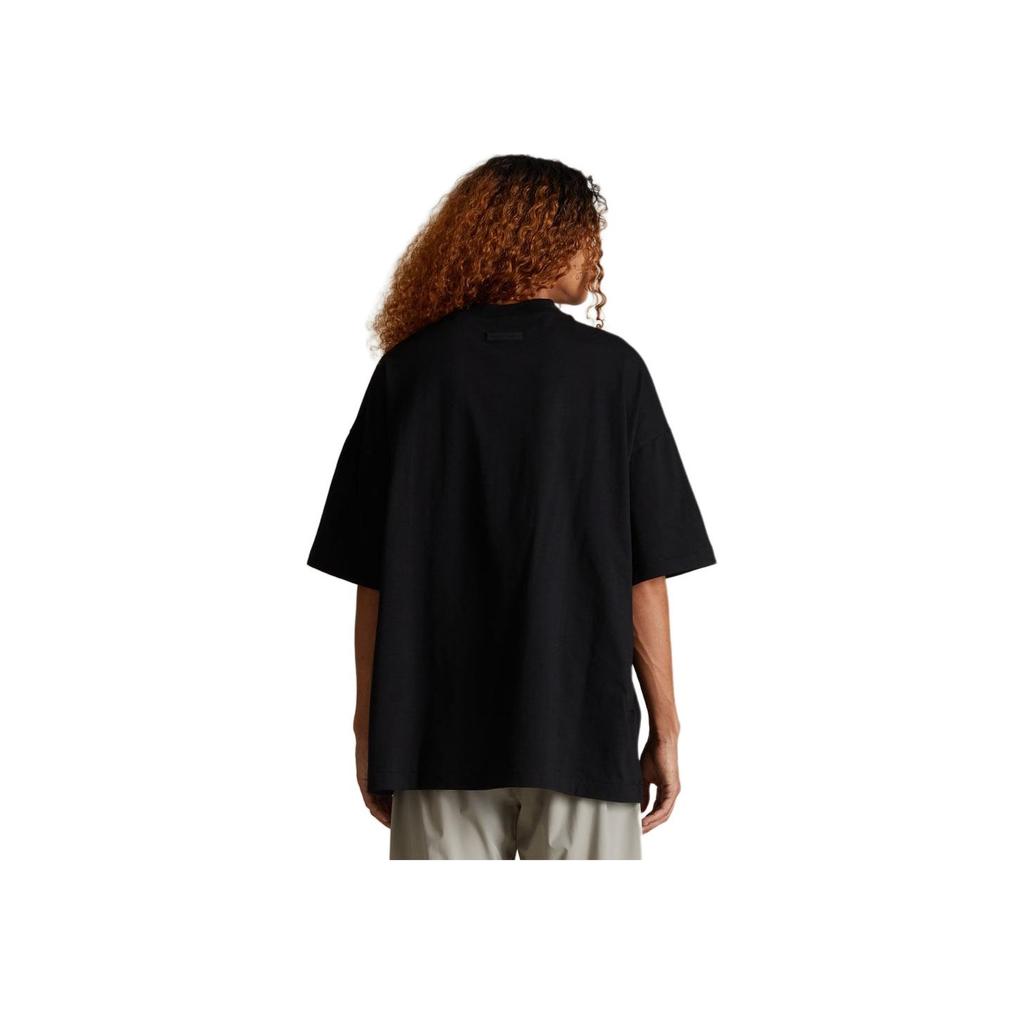 Fear of God Essentials Crewneck T-Shirt II Jet Black Men Tops 125SP244194F