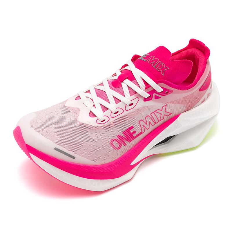 ONEMIX 2025 Full Palm Carbon Board Plate Marathon Running Shoe Pro Stable Support For Shock-absorbing Ultralight Bounce Sneakers