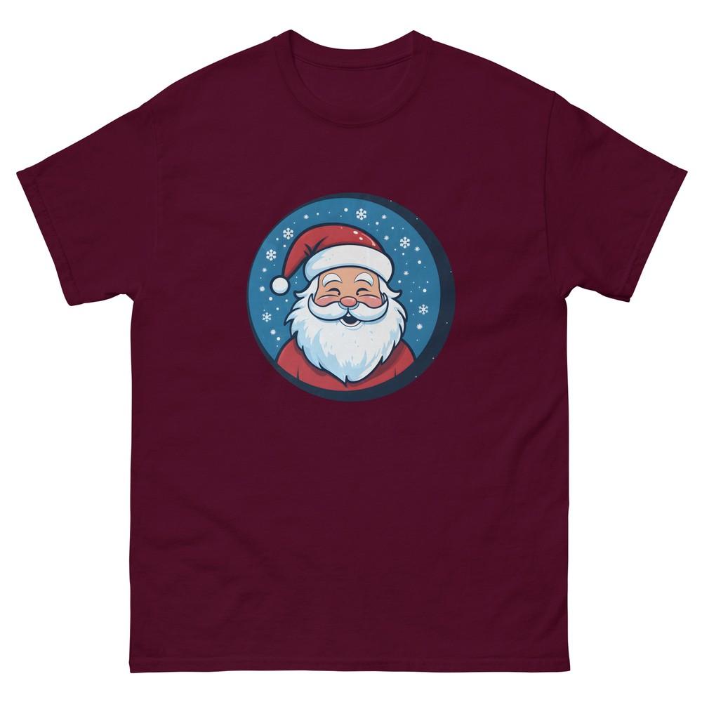 

Vintage Santa Smiles Christmas Cheer T-Shirt 4XL