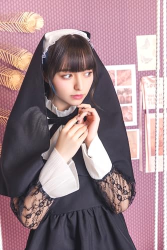 Clearstone Coquettish Girly Cosplay Halloween Dolly Sister Women's Black