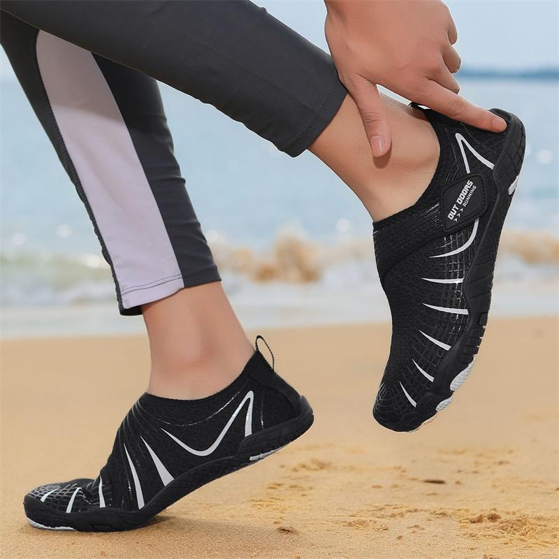 Scarpe da Acqua Antiscivolo Unisex Traspiranti Suola Morbida Scarpa da Wading Asciugatura Rapida Leggere Calzature da Acqua per Immersioni Canyoning Pesca