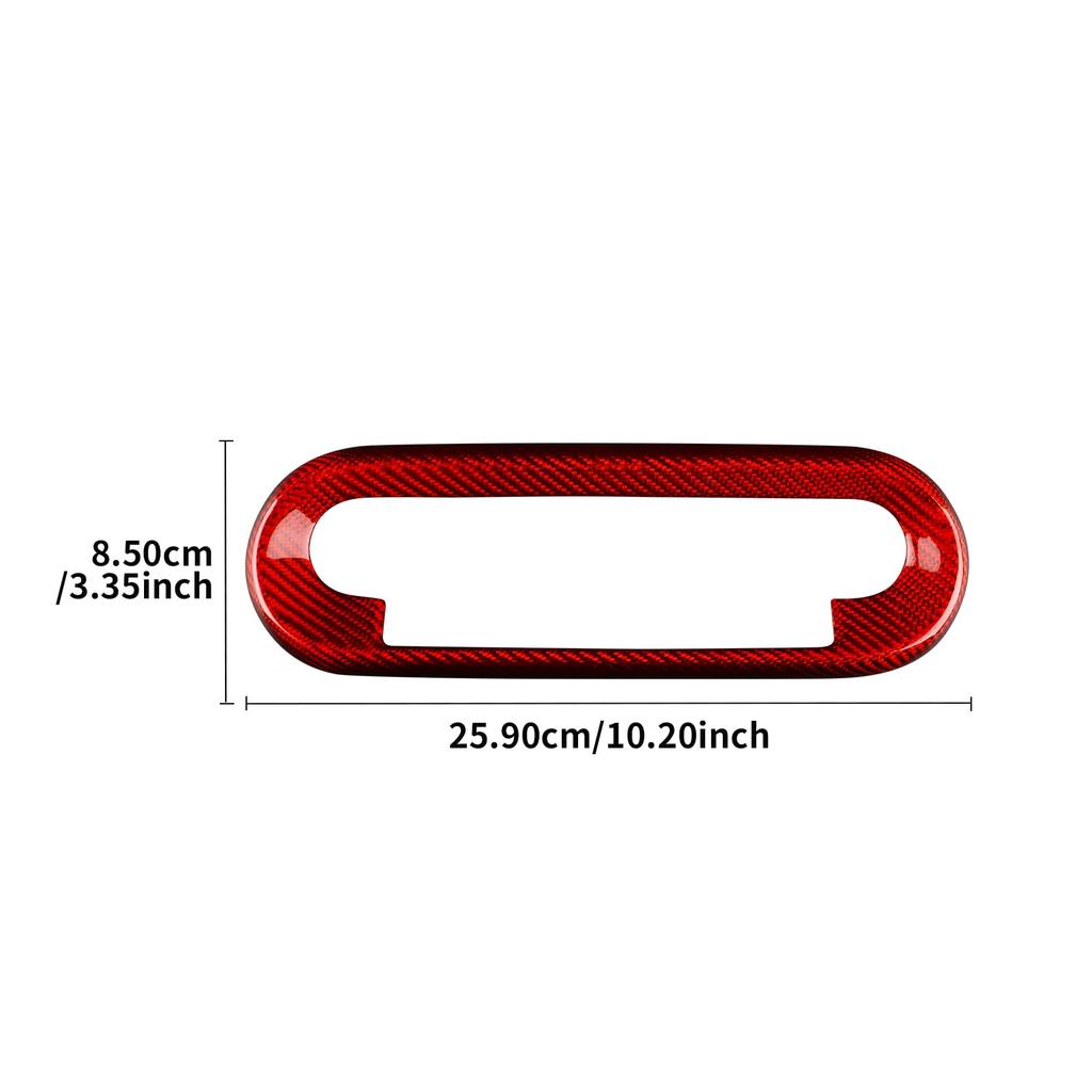AIRSPEED Carbon Fiber Interior Central Control Panel Frame Sticker for Mini Cooper Countryman Aceman F65 F66 F67 U25 J01 EV J05 Customizable Interior