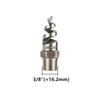 316 Stainless Steel Atomizing Nozzle BSP Thread Spiral Jet Nozzle  Lawn Irrigation