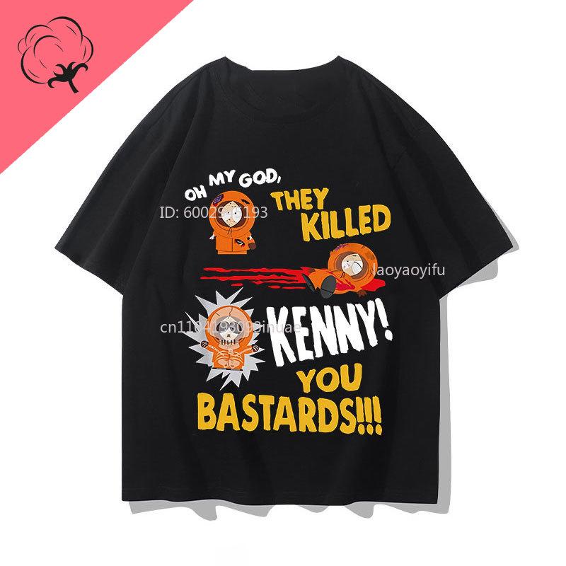 Camiseta South Park Howdy Cartunisex Quotation Short Sleeve Funny Humor Cartoon Enthusiast Camisa Oneck Cotton Printed Summer Shirt