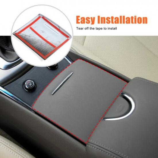 ABS Carbon Fiber Water Cup Holder Panel Trim For Infiniti G35 G37 2007-13