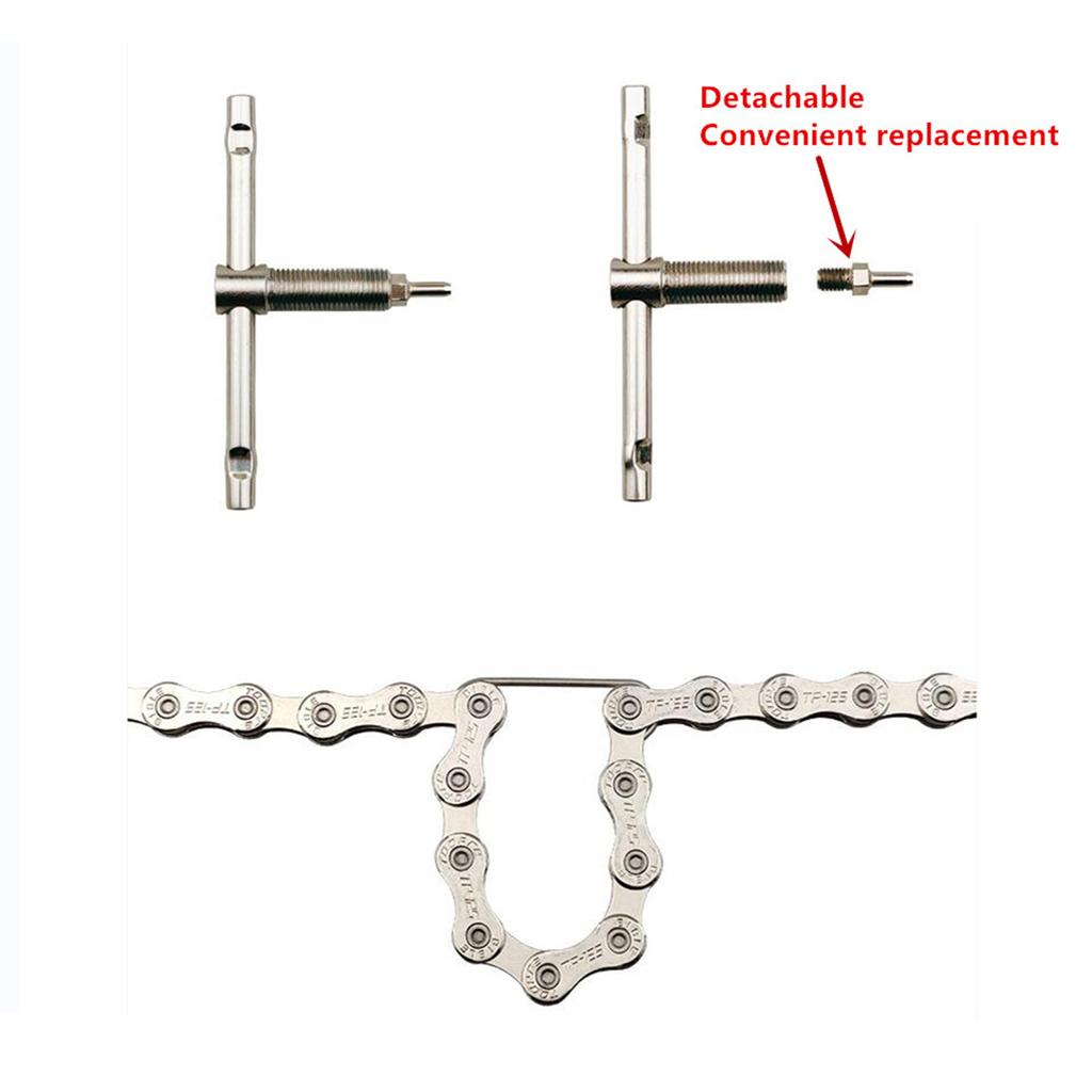 Mountain Bike Chain Breaker Tool Bicycles Chain Cutter Repair Tool for 6-12 Speed Chains Chain Splitter Removal Tool