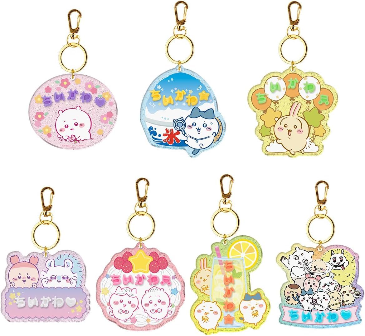

Chiikawa Clap Clap Deco Name 12-Piece Box (Candy Toy)