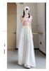 Autumn Plus Size Wide-Leg Skirt-Pants: Flattering Long Drapey Slimming Design