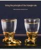 Creative Zodiac Decanter Set: White Wine Glasses and Shot Glass Souvenirs
