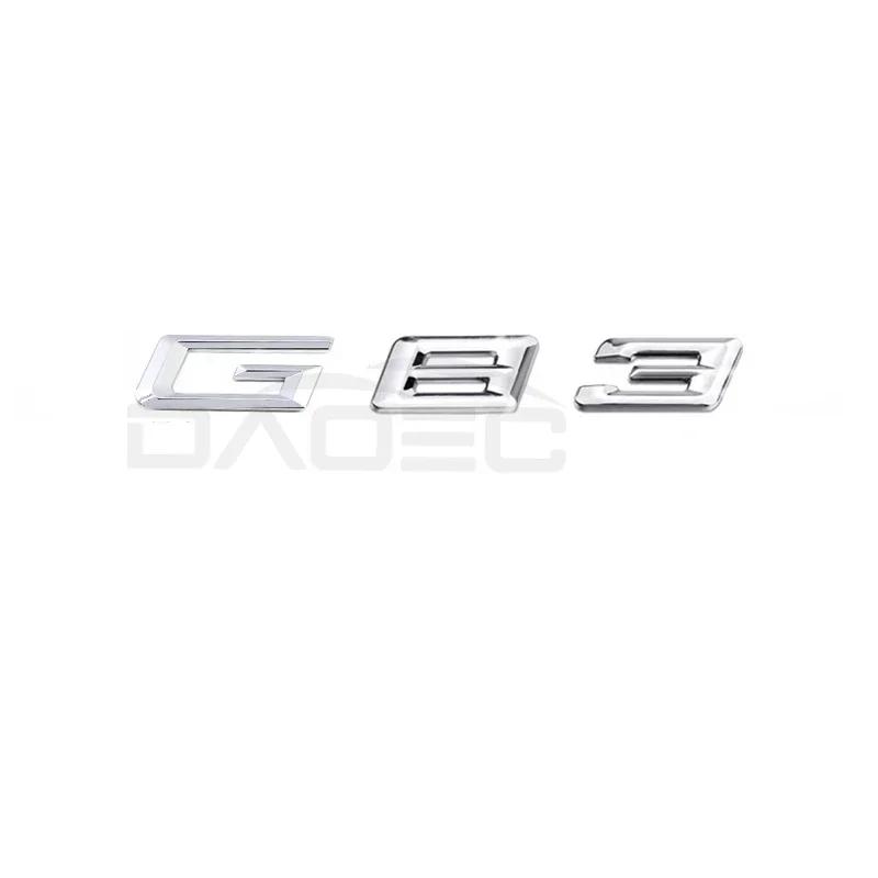 Car 3D ABS Trunk Letters Logo Badge Emblem Decals Styling Sticker For BMW M4 M5 E34 E39 E60 F10 F82 F83 F90 G82 G83 Accessories OT4