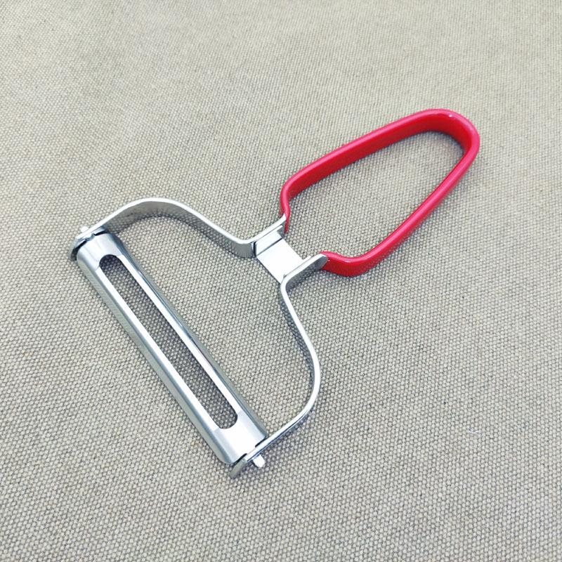 Stainless Steel Carrot and Vegetable Peeler with Dipped Plastic Handle