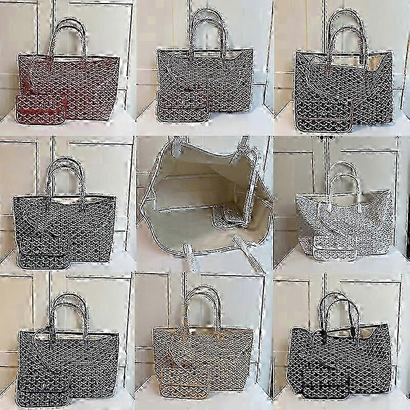 Large capacity tote bag, medium size 48*27cm/large size 54*29cm, multi-color fashionable handbag