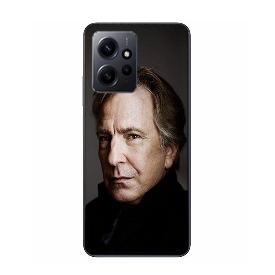 Alan Sidney Patrick Rickman Handyhülle Für Redmi 12 13C 12C 15C 9 10 10C Note 13 Pro Plus 14 15 Pro 9T 9C 9A TPU Weiche Hülle Klar