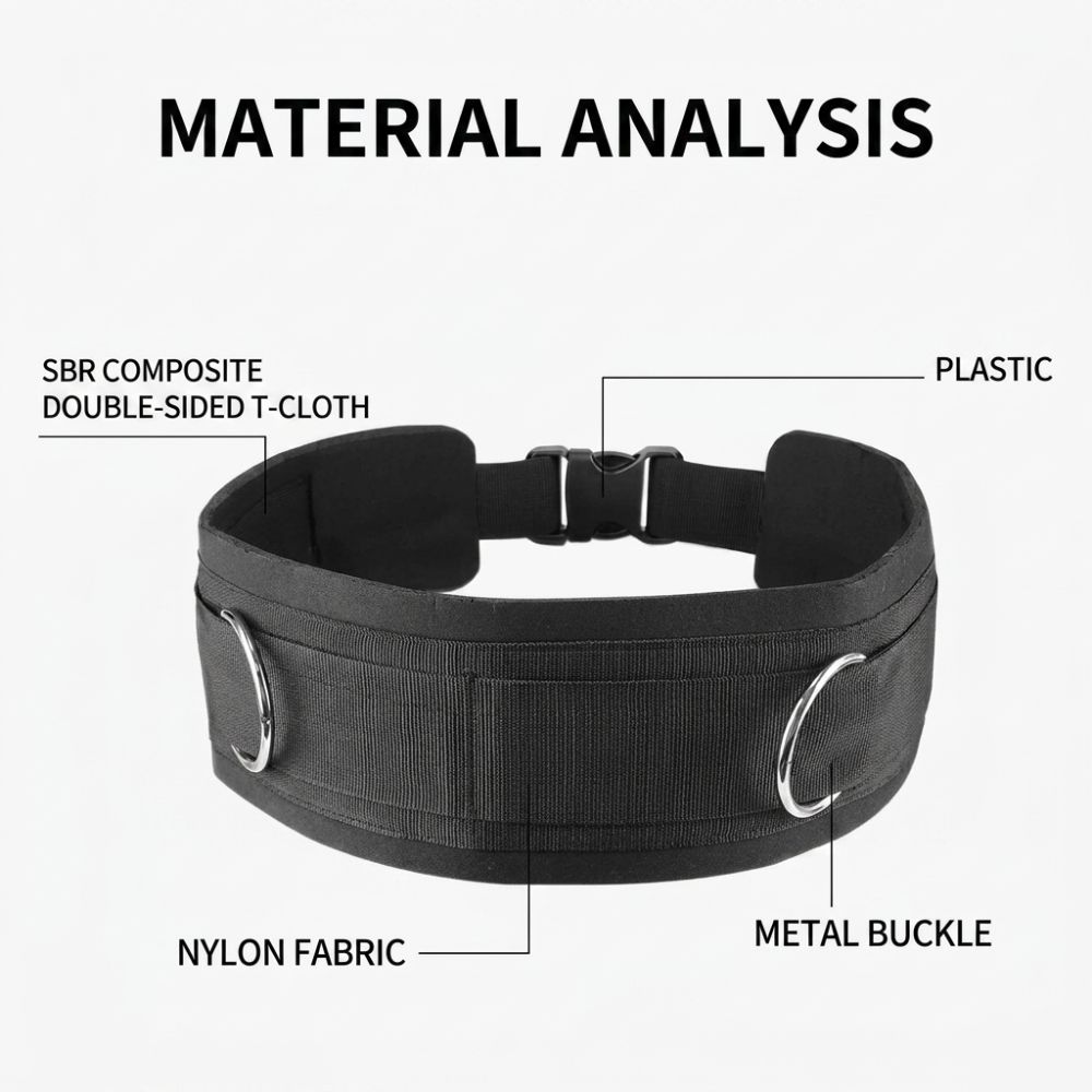 Weightlifting Support Weightlifting Belt Neoprene Padding Fitness Belt  Gym Equipment